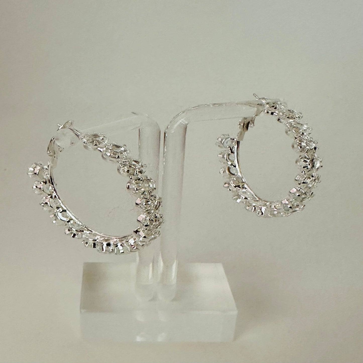 Sparkling Stardust Hoops