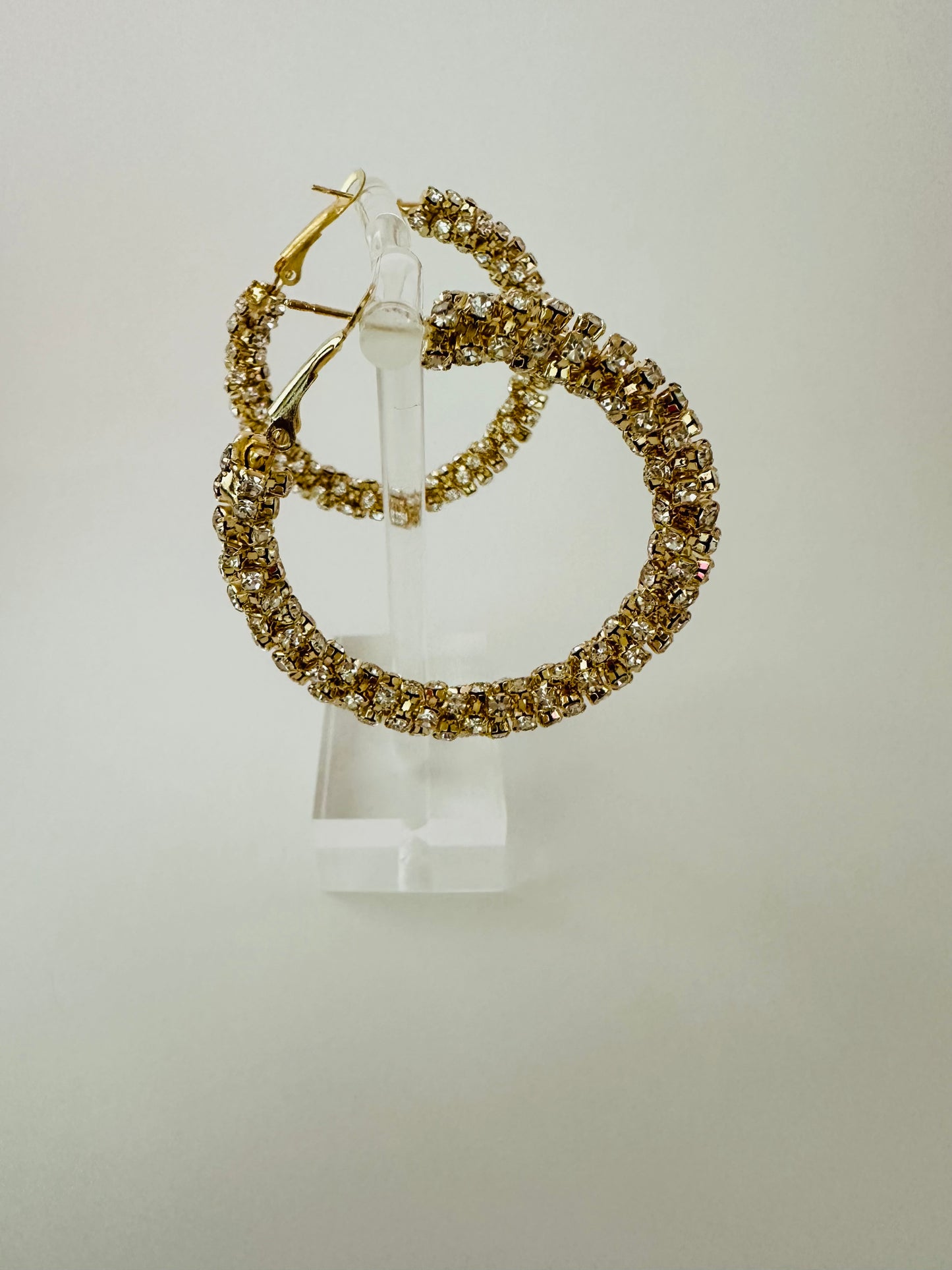 Golden Aura Hoops