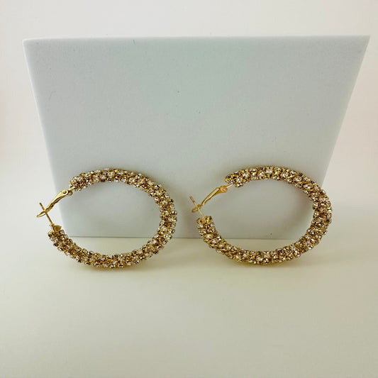 Gold Hoop Earrings