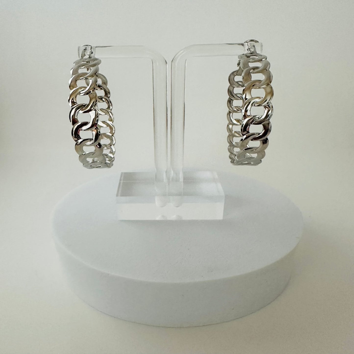 Gleam Hoop Earrings