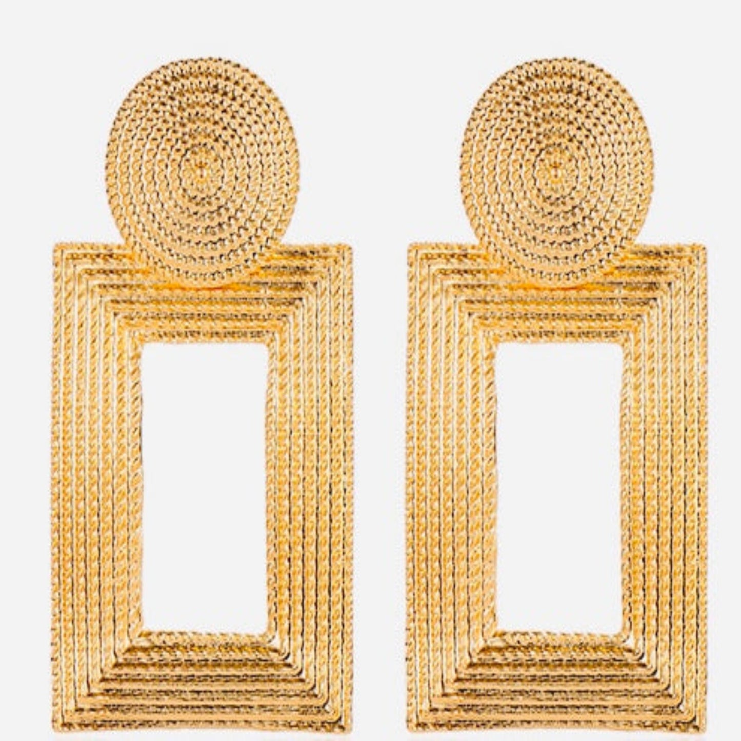 Golden Regal Earrings