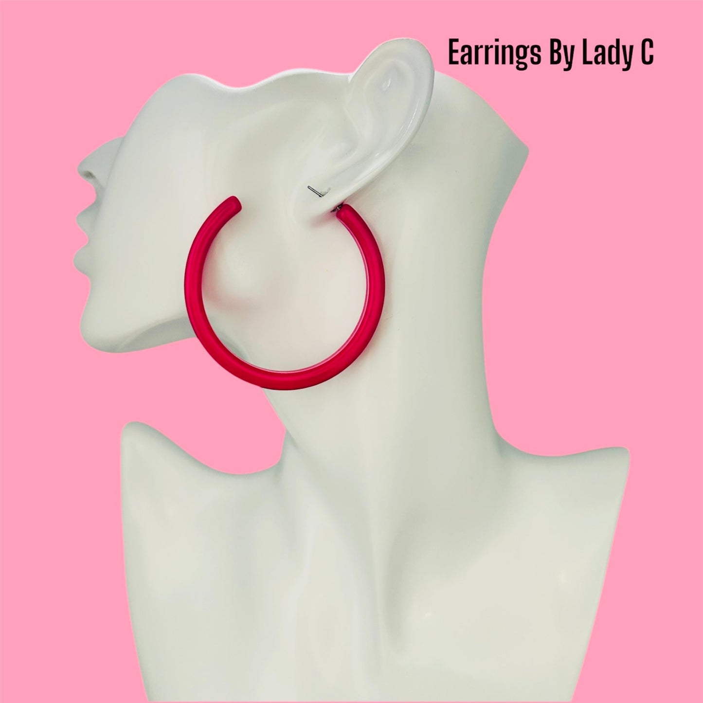 Pink Hoop Earrings – Stylish & Trendy Jewelry for Every Occasion