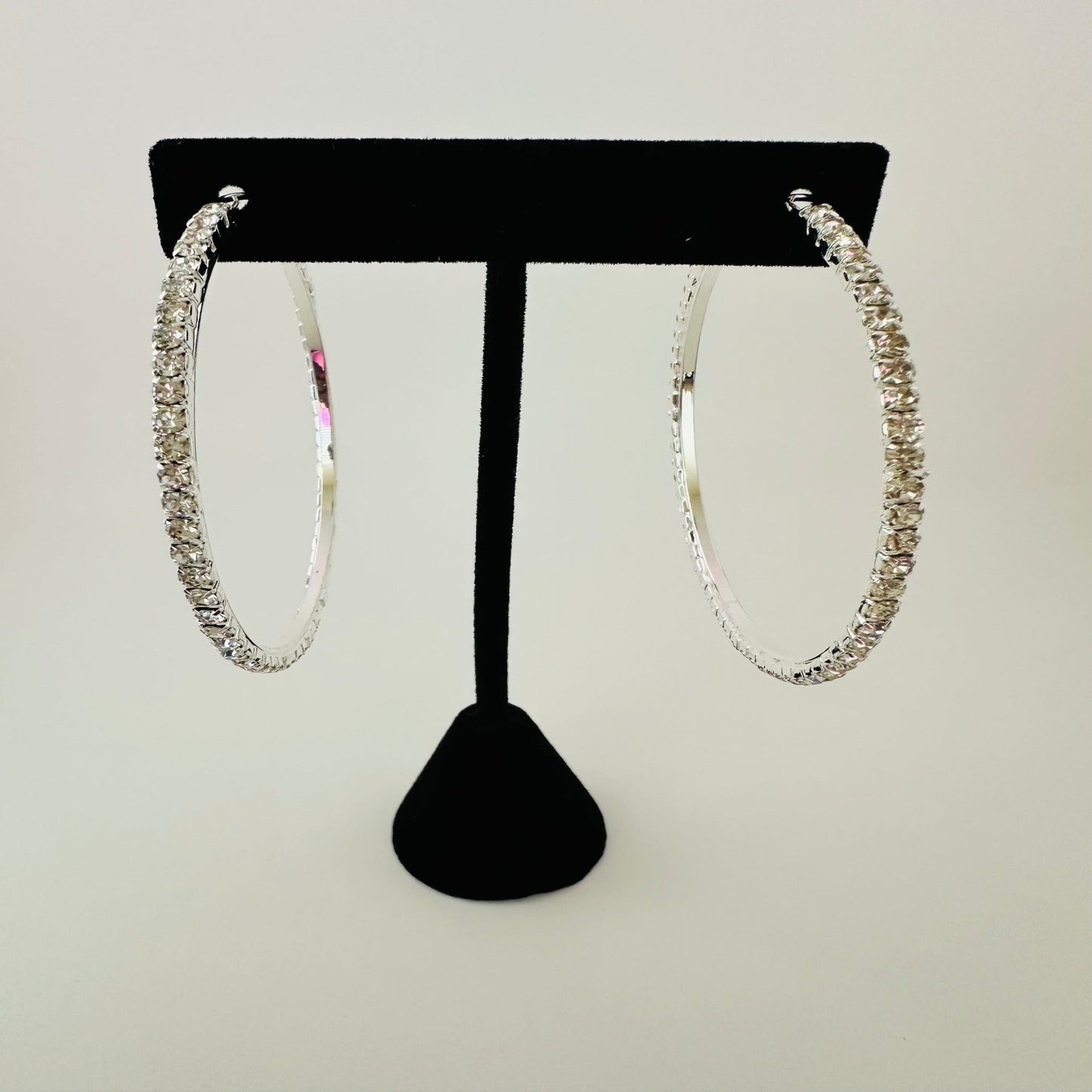 Crystal Hoop Earrings