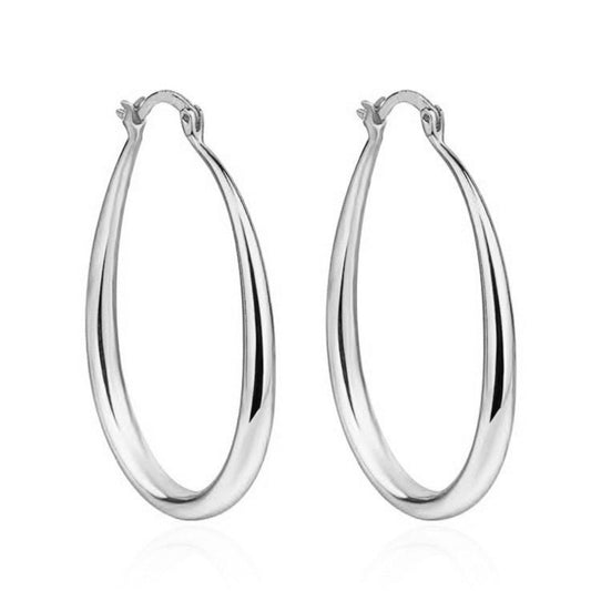 Silver small hoop earrings
0.42 oz
2 inches