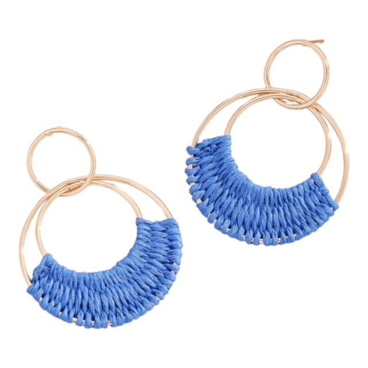 Blue Drop Earrings