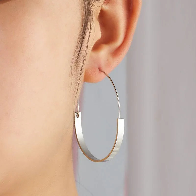 Circle Hoop Earrings