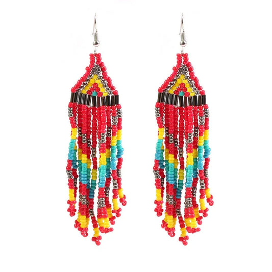 Beaded Elegance Earrings